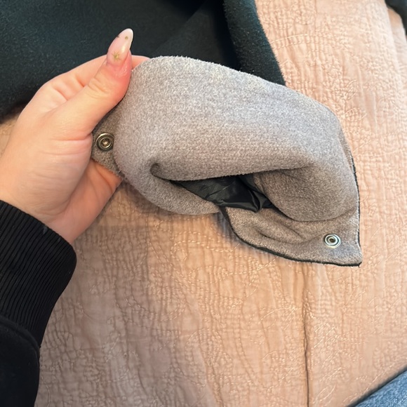 Topshop Green Peacoat - Picture 9 of 9